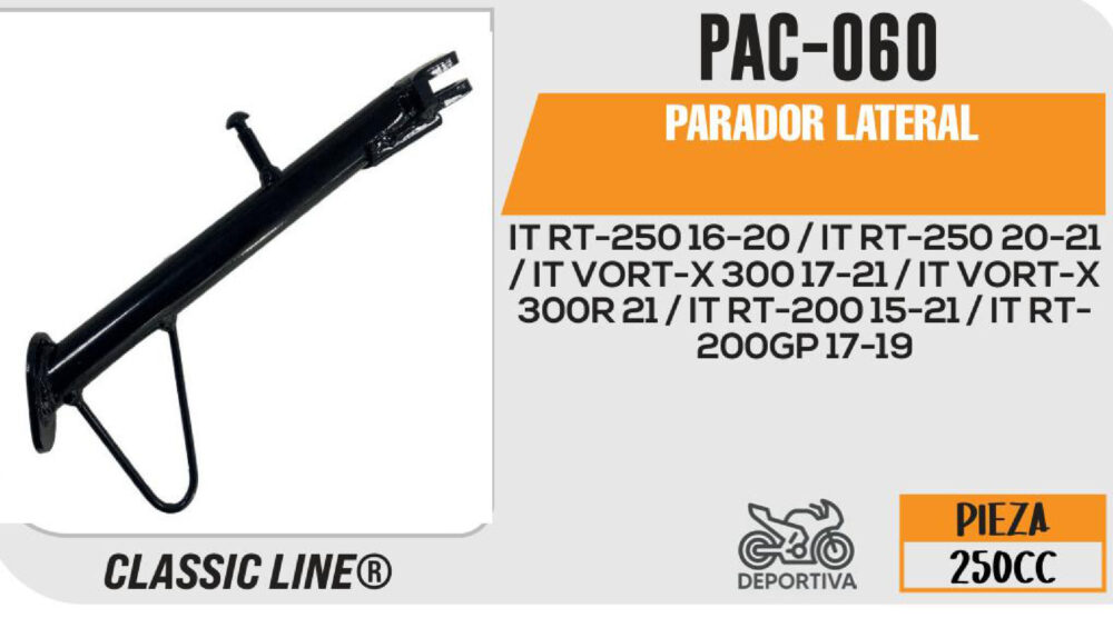PARADOR LATERAL