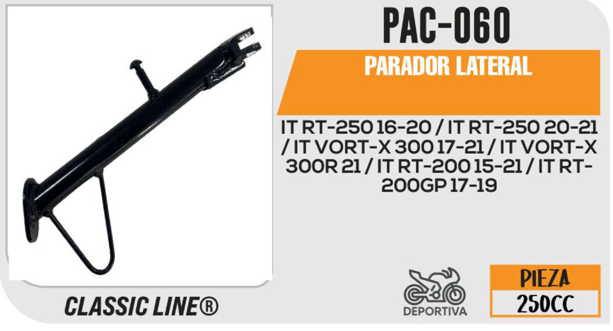 PARADOR LATERAL