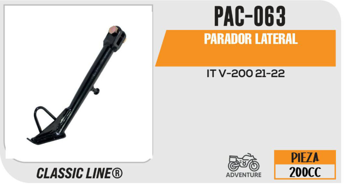 PARADOR LATERAL