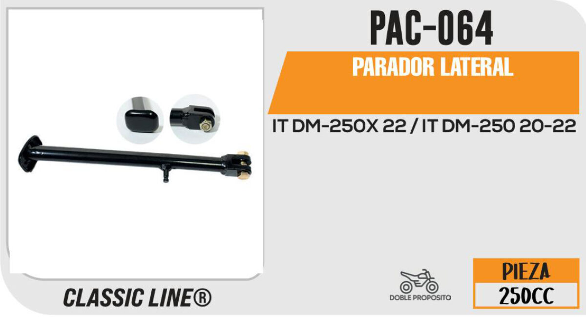 PARADOR LATERAL