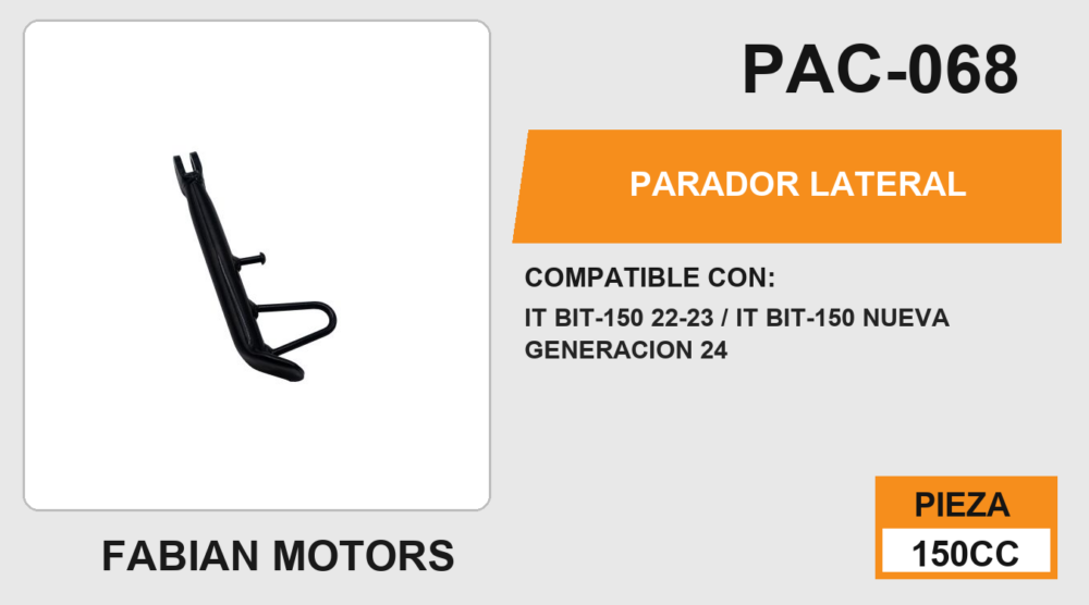 PARADOR LATERAL