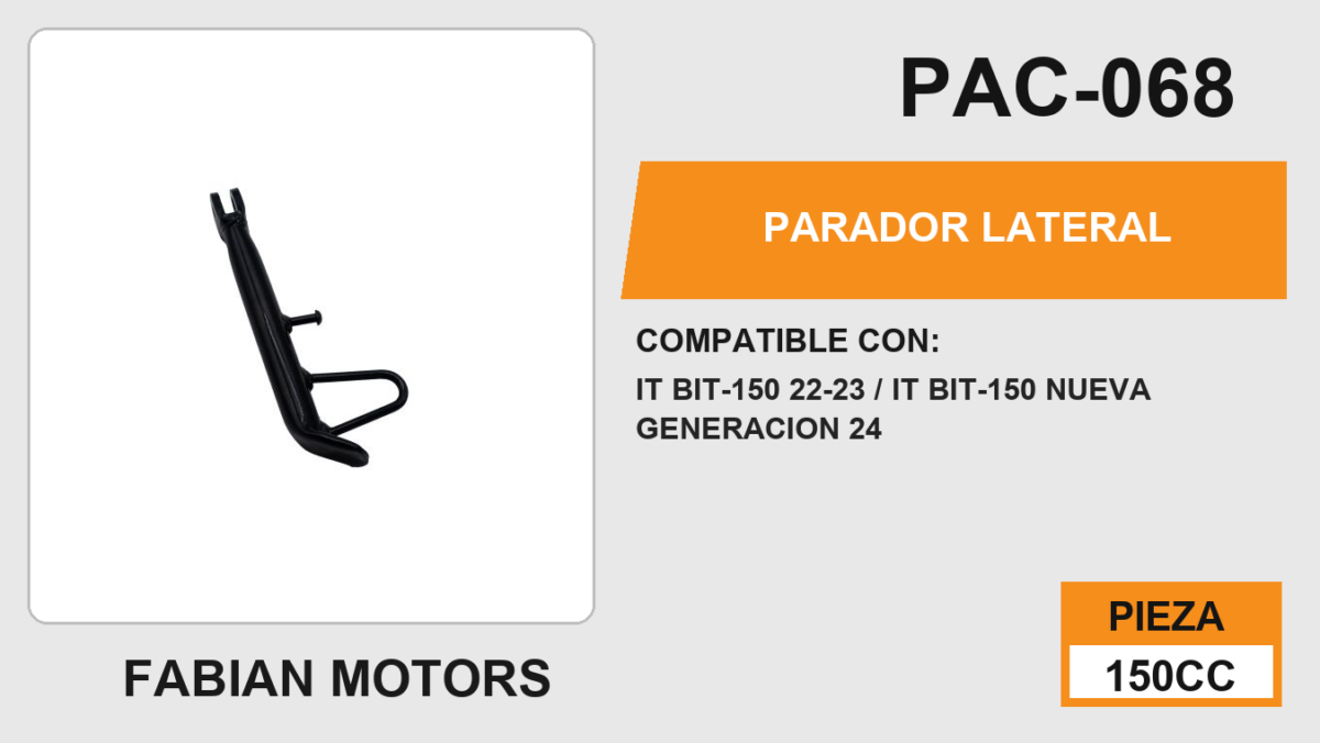 PARADOR LATERAL