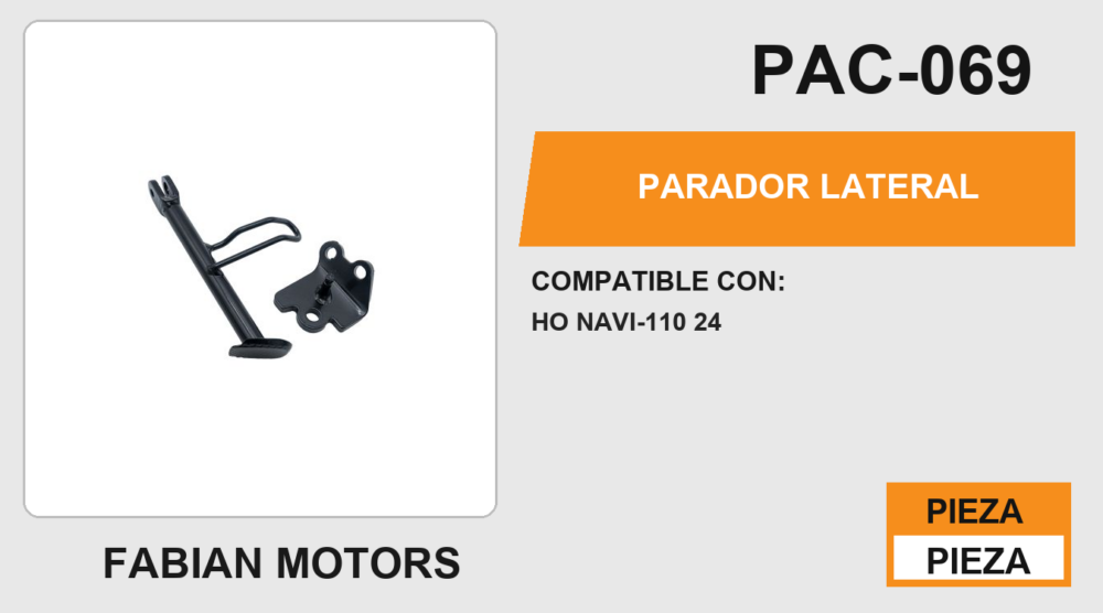 PARADOR LATERAL