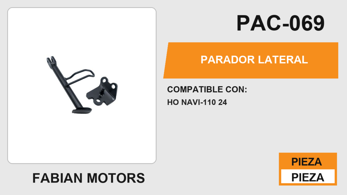 PARADOR LATERAL