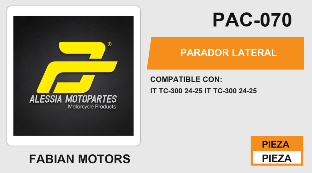 PARADOR LATERAL
