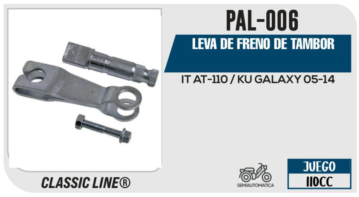 LEVA DE FRENO DE TAMBOR
