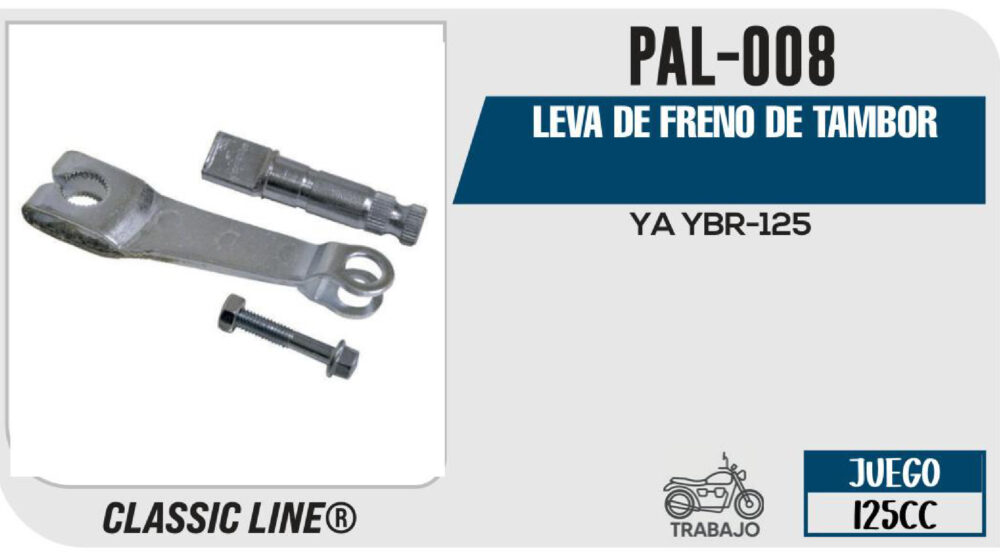 LEVA DE FRENO DE TAMBOR