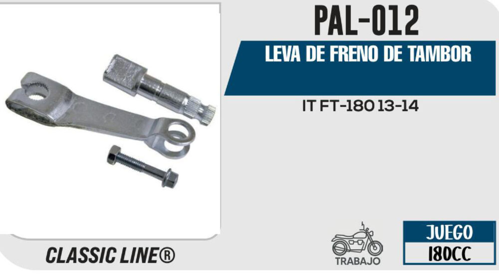 LEVA DE FRENO DE TAMBOR