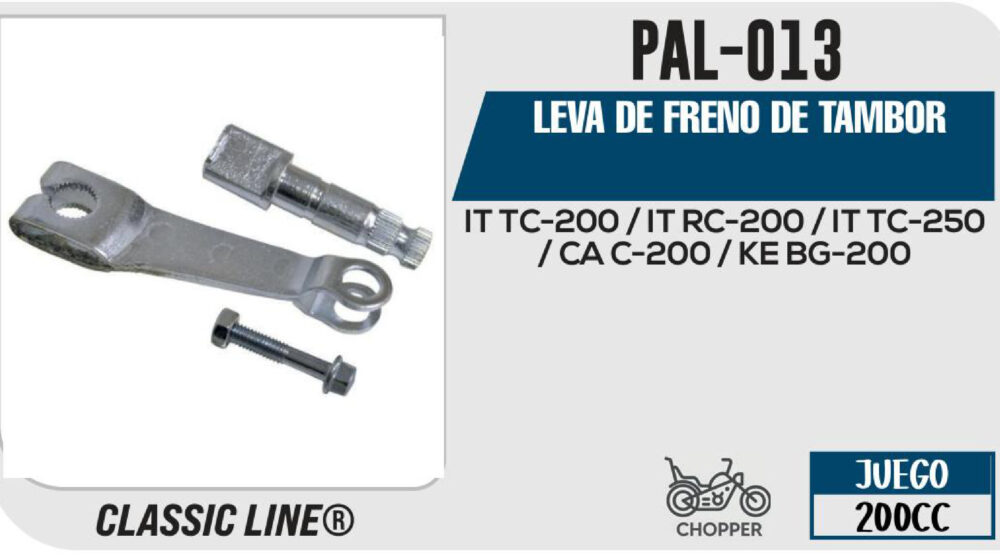 LEVA DE FRENO DE TAMBOR