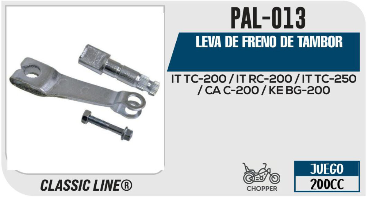 LEVA DE FRENO DE TAMBOR