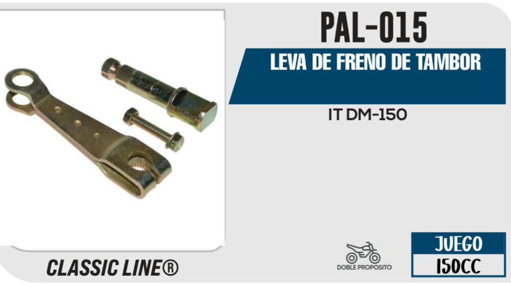 LEVA DE FRENO DE TAMBOR