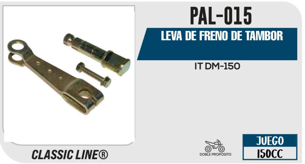 LEVA DE FRENO DE TAMBOR