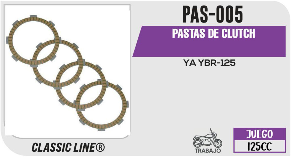 PASTAS DE CLUTCH