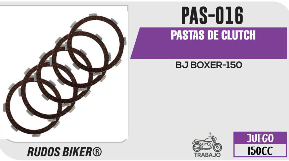 PASTAS DE CLUTCH