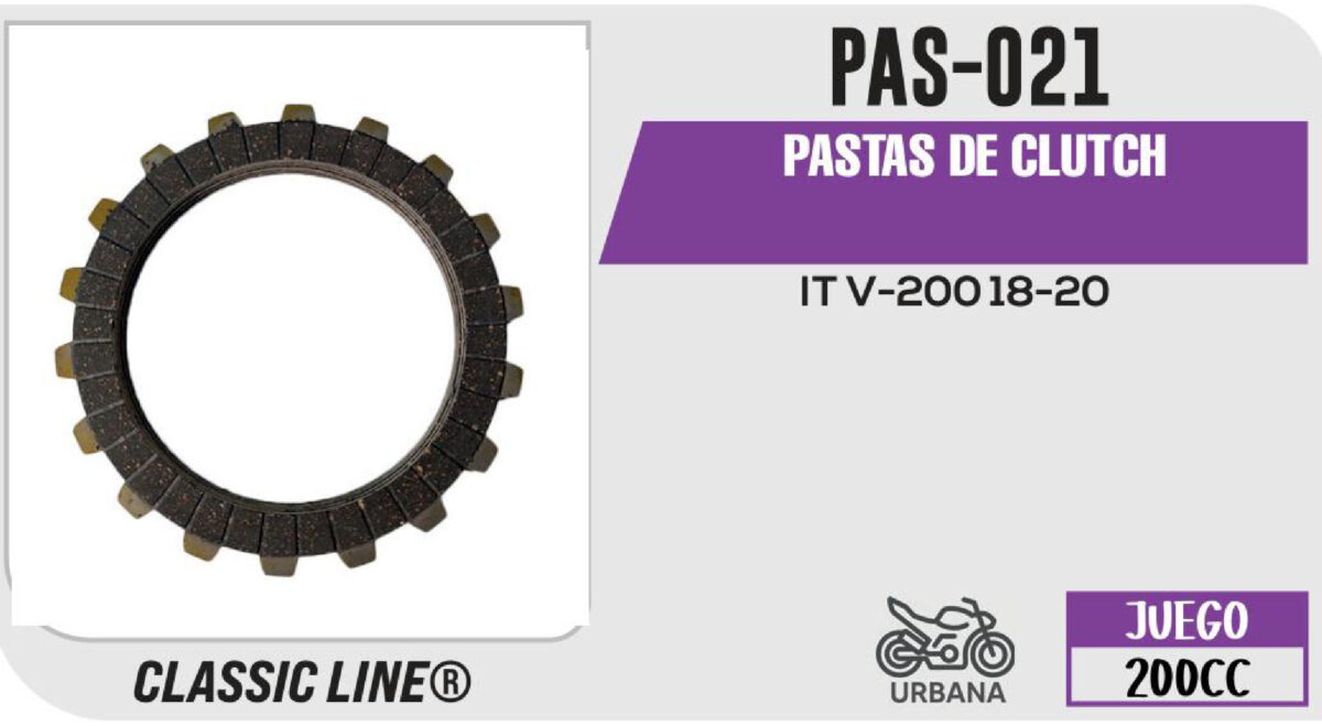 PASTAS DE CLUTCH