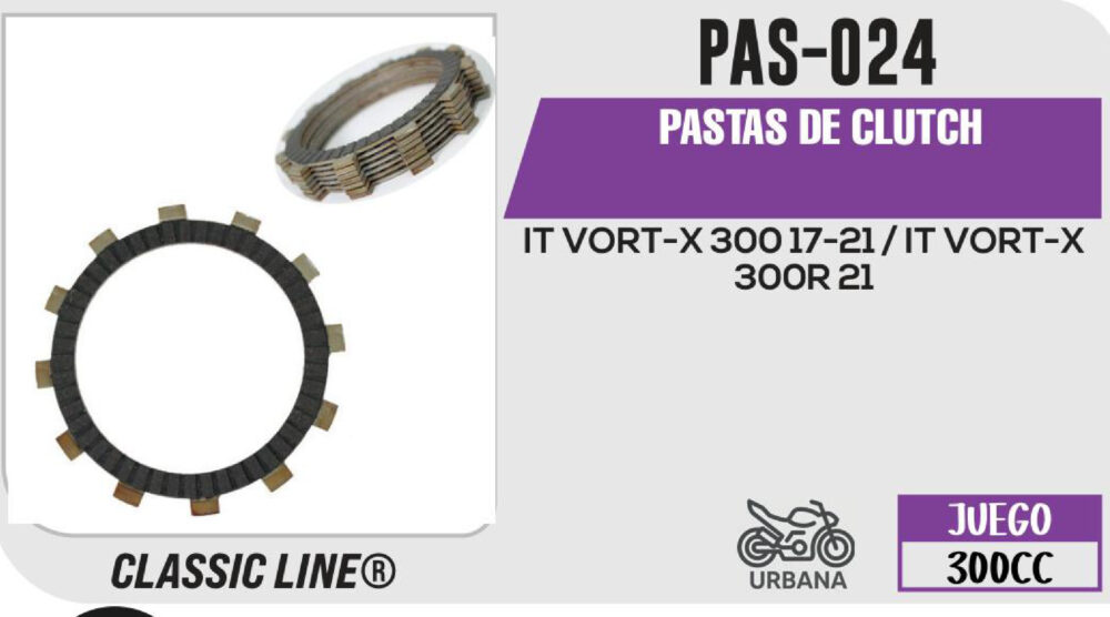 PASTAS DE CLUTCH