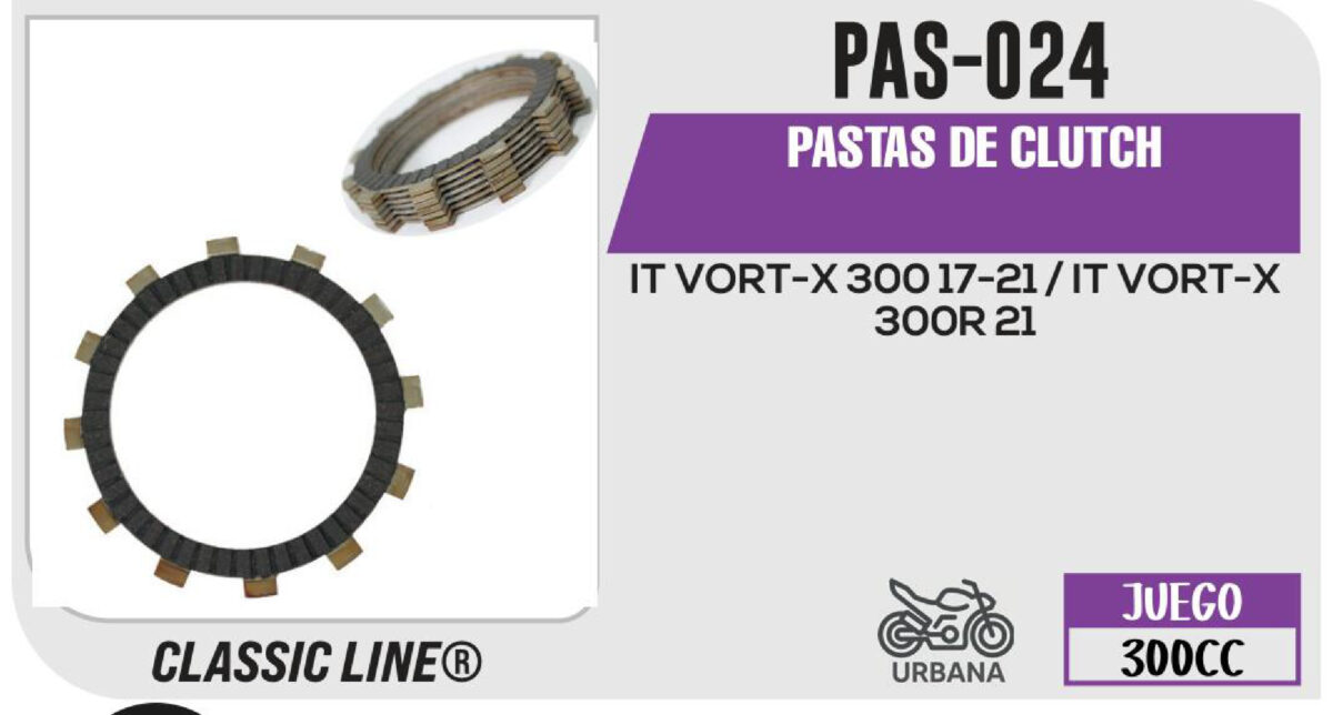 PASTAS DE CLUTCH