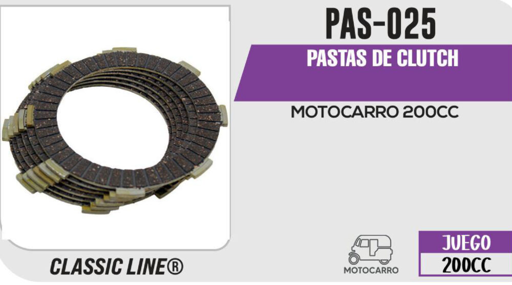 PASTAS DE CLUTCH
