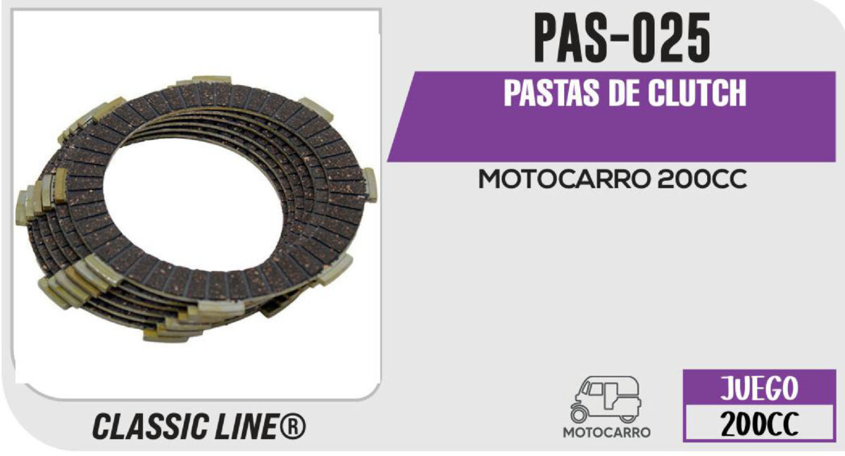 PASTAS DE CLUTCH