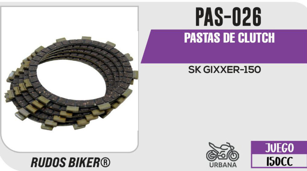 PASTAS DE CLUTCH