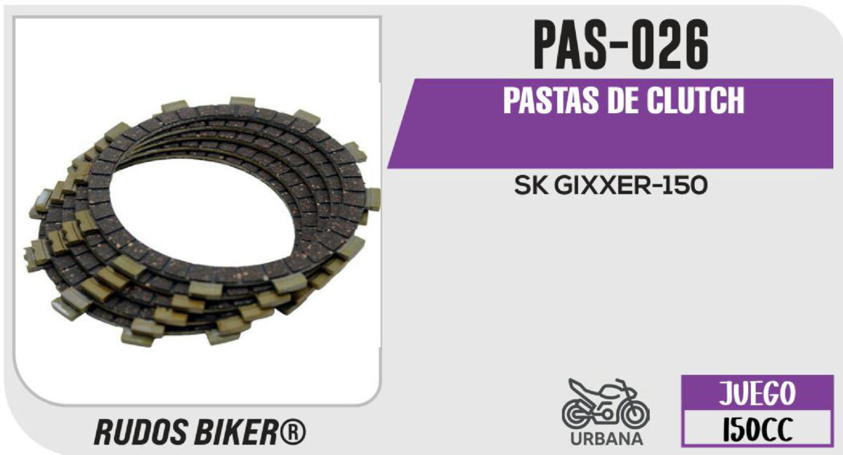 PASTAS DE CLUTCH