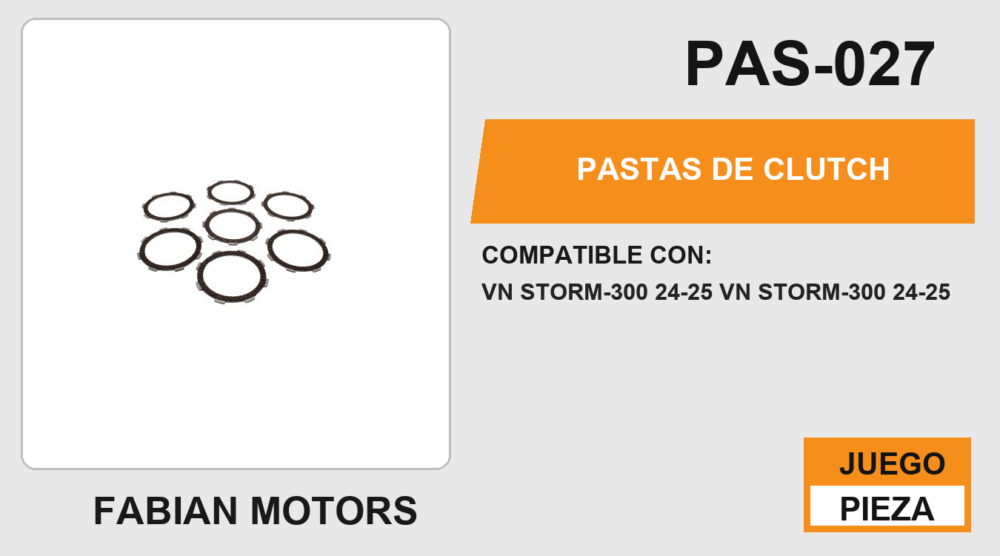 PASTAS DE CLUTCH