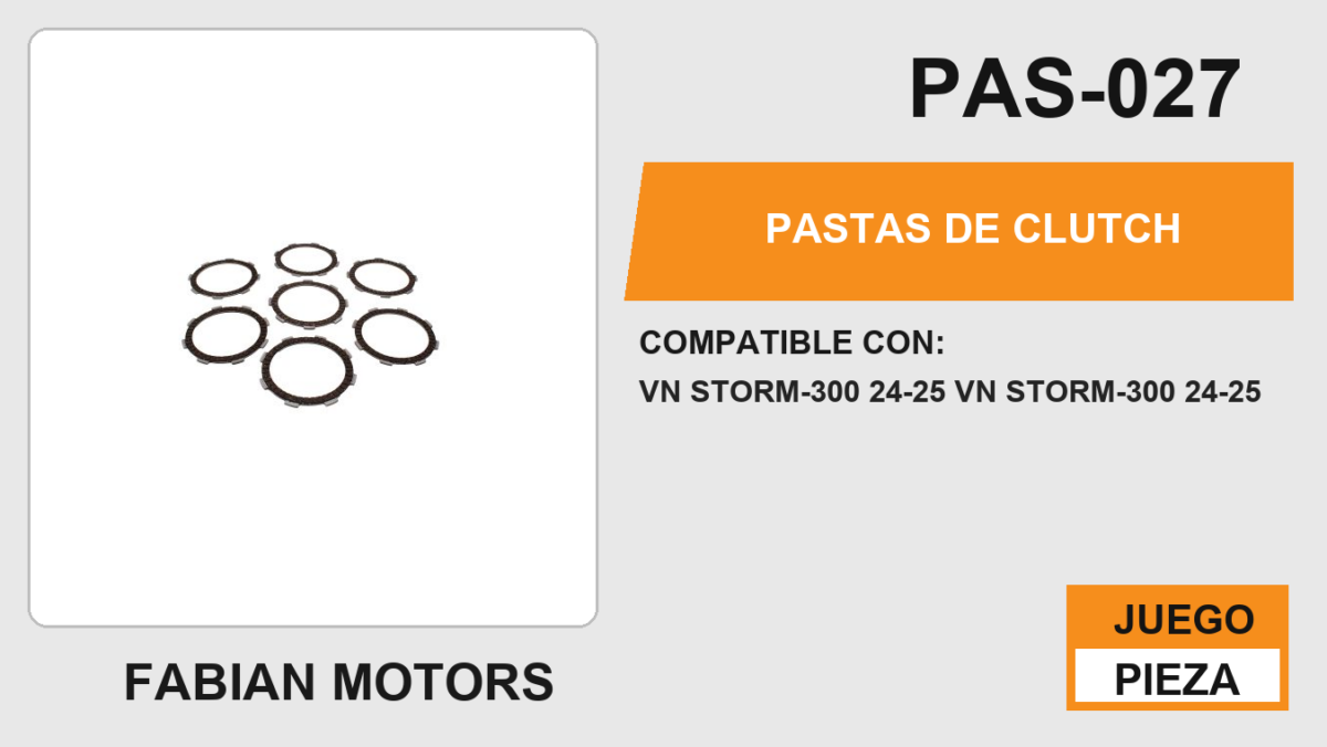 PASTAS DE CLUTCH
