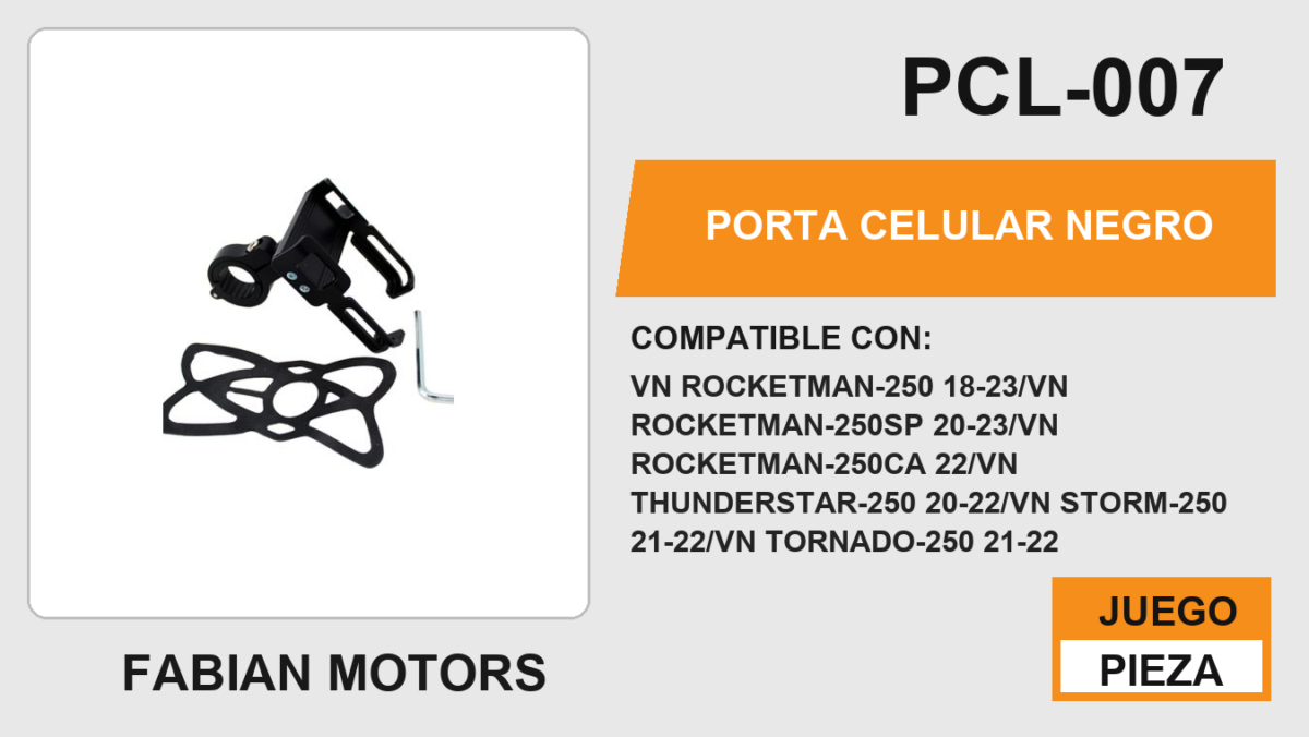 PORTA CELULAR NEGRO