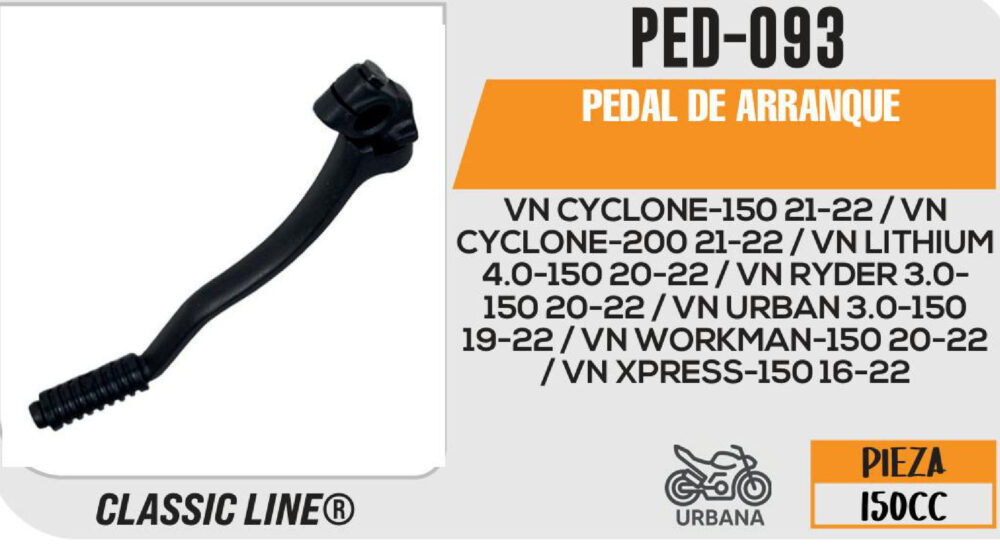 PEDAL DE ARRANQUE