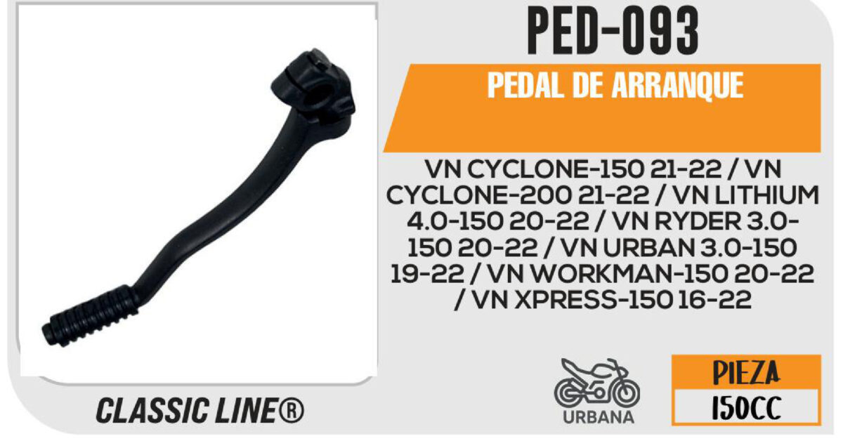 PEDAL DE ARRANQUE