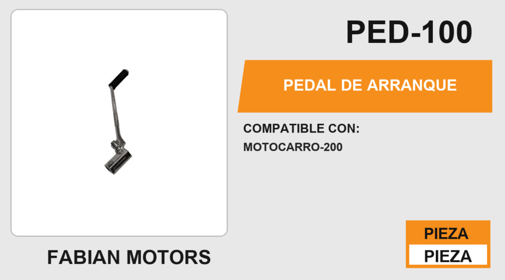 PEDAL DE ARRANQUE