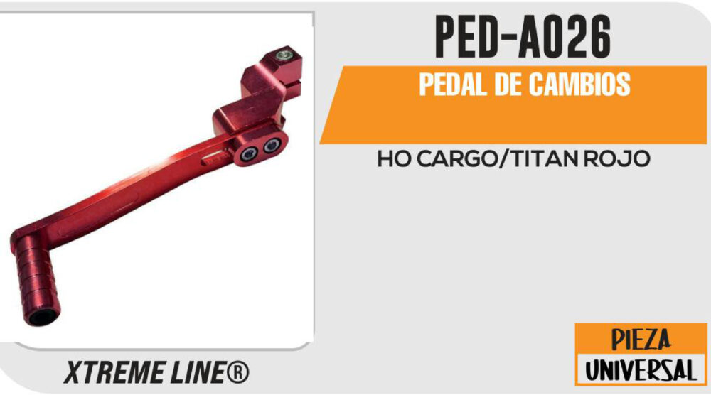 PEDAL DE CAMBIOS