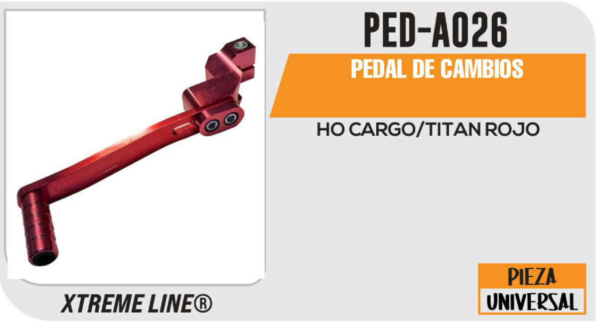 PEDAL DE CAMBIOS