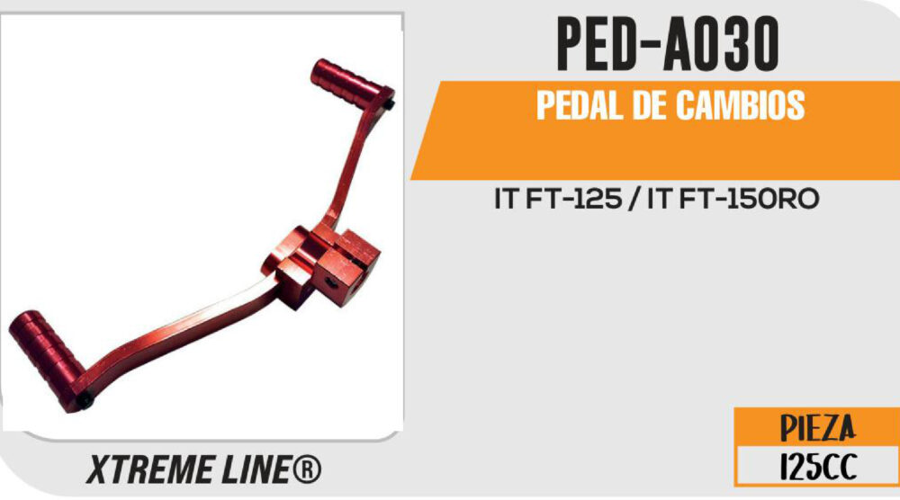 PEDAL DE CAMBIOS