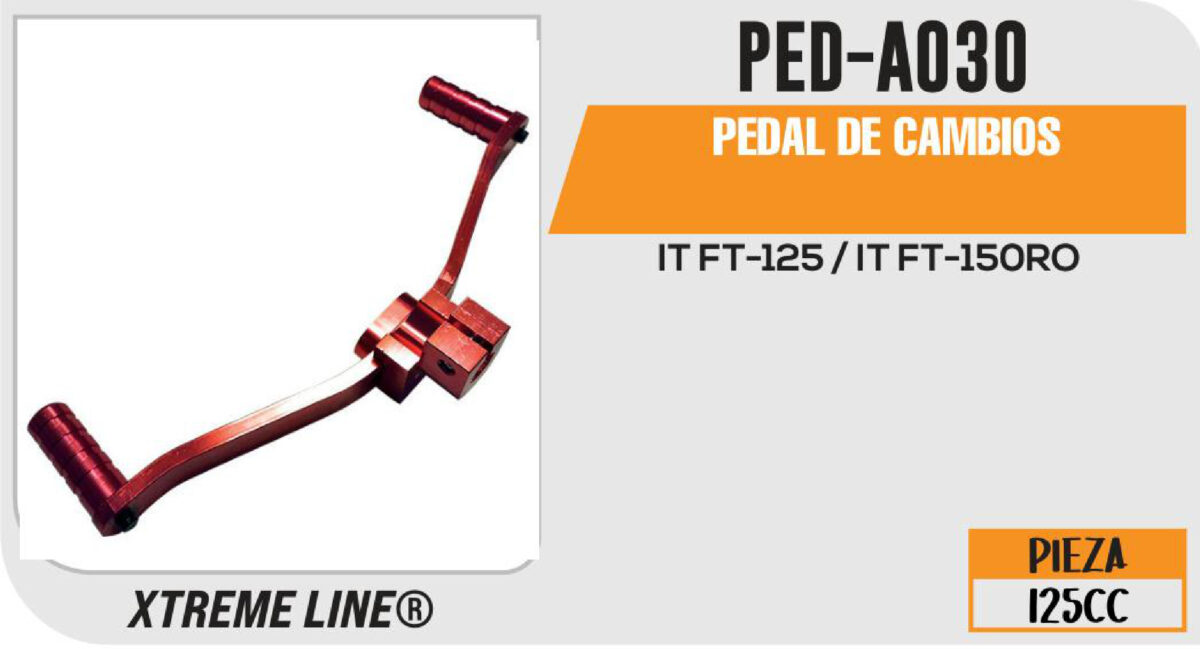 PEDAL DE CAMBIOS