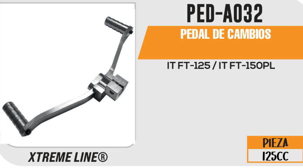PEDAL DE CAMBIOS