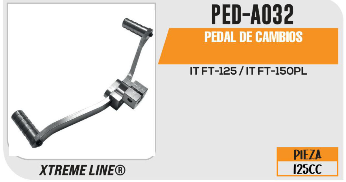 PEDAL DE CAMBIOS