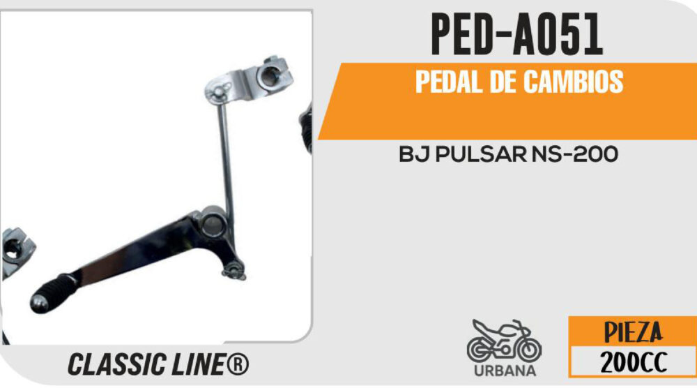 PEDAL DE CAMBIOS