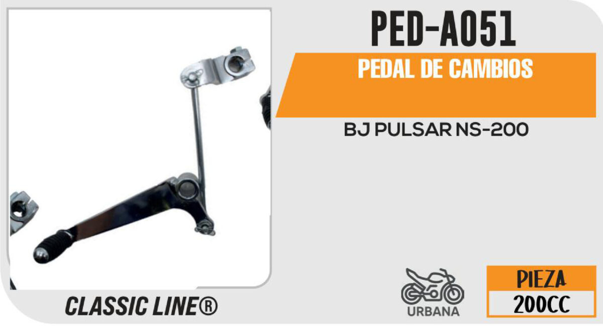PEDAL DE CAMBIOS