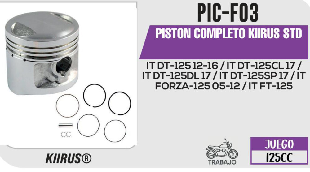 PISTON COMPLETO STD