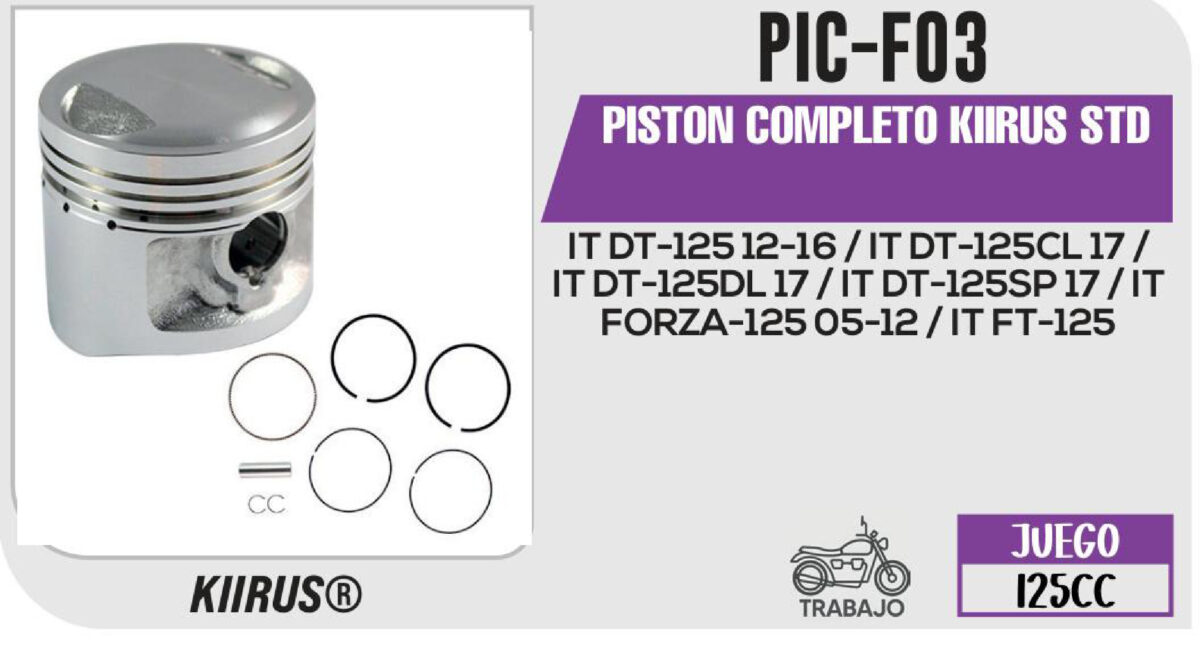 PISTON COMPLETO STD