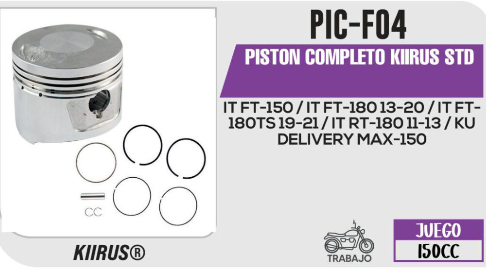 PISTON COMPLETO STD