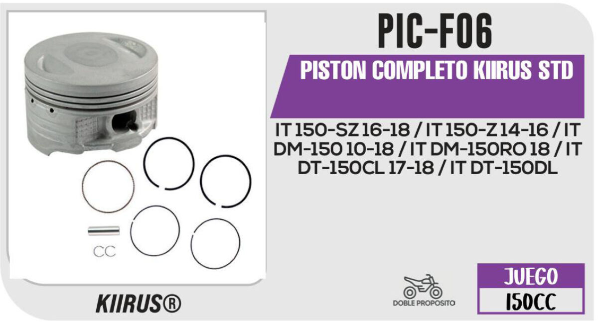PISTON COMPLETO STD
