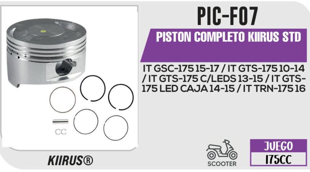 PISTON COMPLETO STD