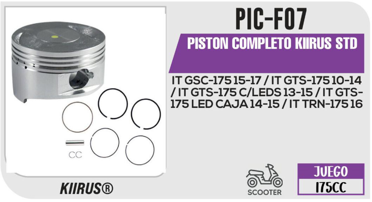 PISTON COMPLETO STD