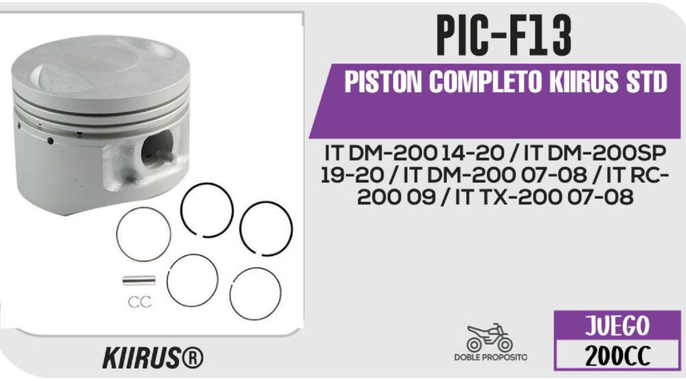 PISTON COMPLETO STD