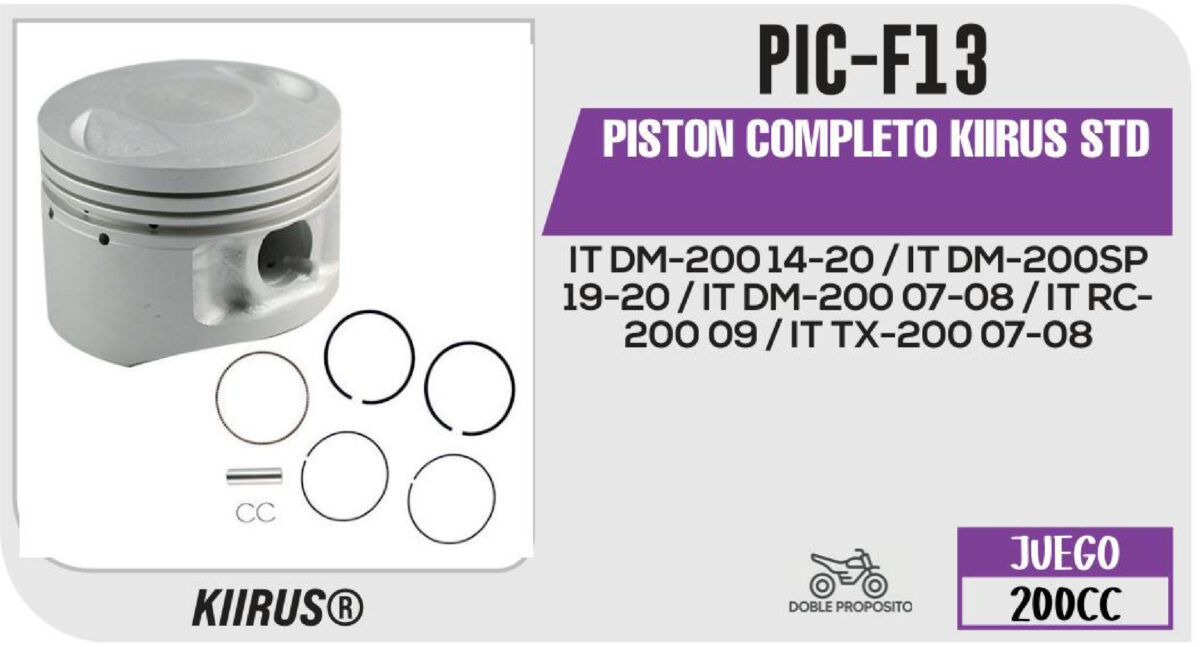 PISTON COMPLETO STD