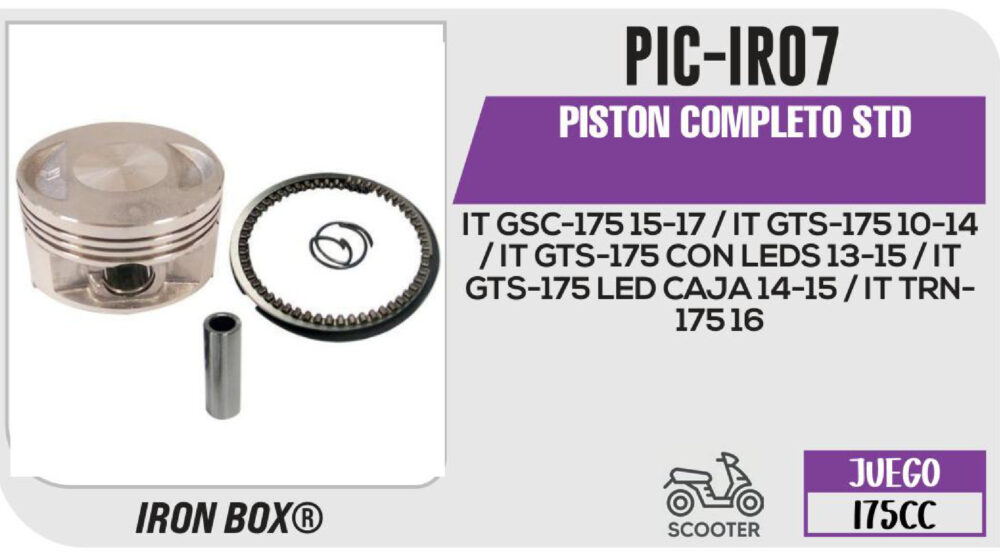 PISTON COMPLETO STD