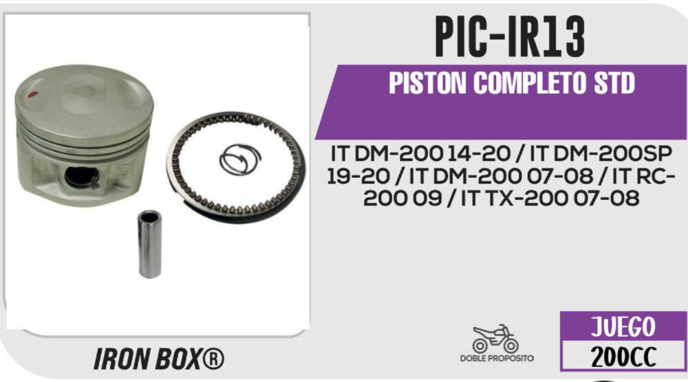 PISTON COMPLETO STD