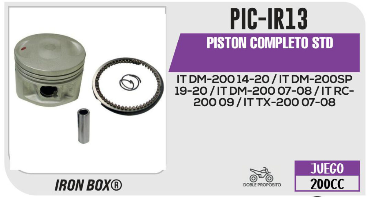 PISTON COMPLETO STD